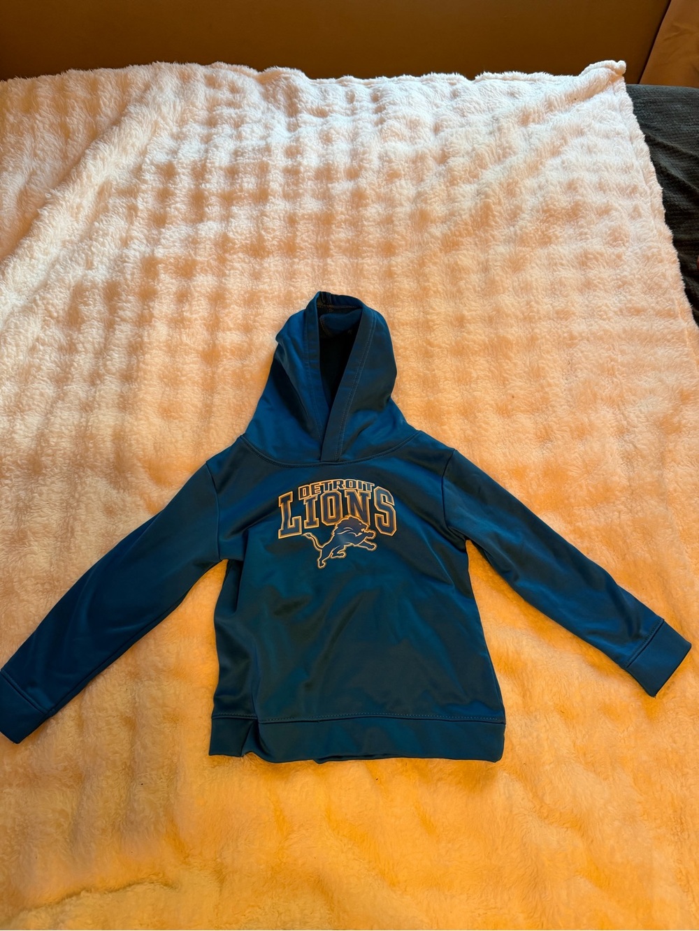 NFL Detroit Lions Blue Kids Hoodie